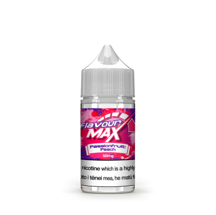 FLAVOURMAX SALTS 30ml – PASSIONFRUIT PEACH