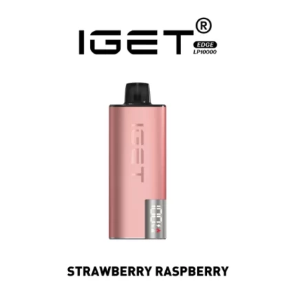 IGET EDGE 10000 PUFF KIT Strawberry Raspberry