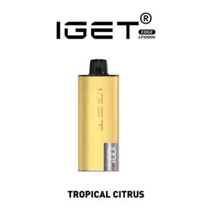 IGET EDGE 10000 PUFF KIT Tropical Citrus